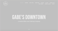 Desktop Screenshot of gabesdowntown.com